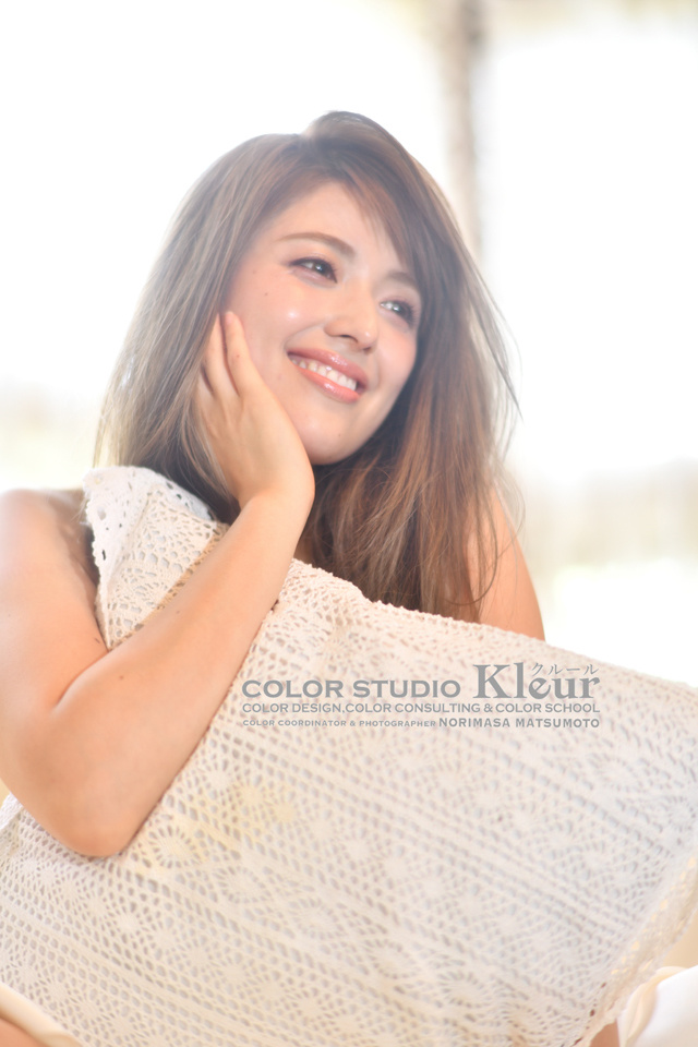 エレガント 日本美人 ポートレート パーソナルカラー名古屋