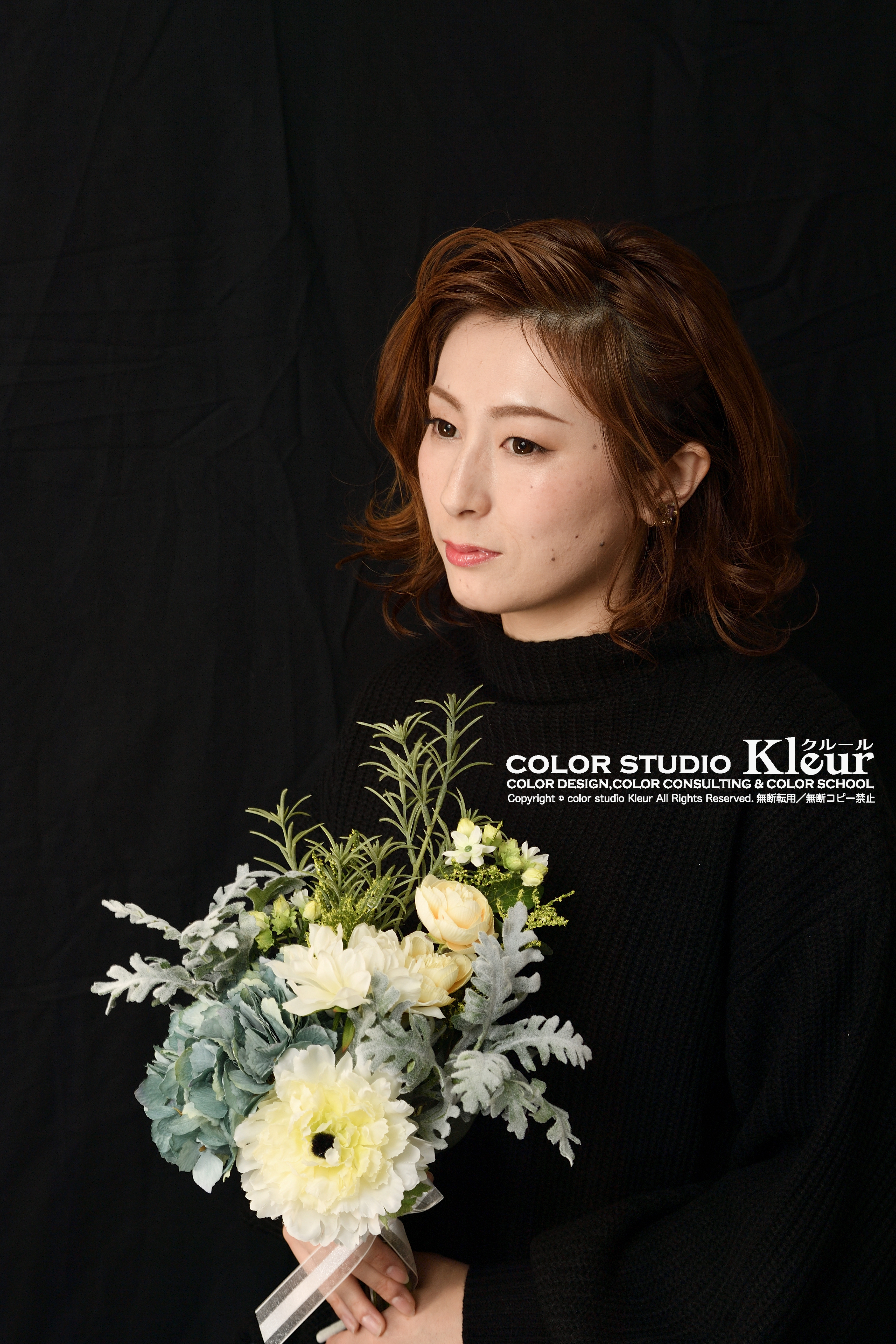 ポートレート プロフィール写真名古屋 プロフィール写真浜松 宣材写真パーソナルカラー プロフィール写真 宣材写真